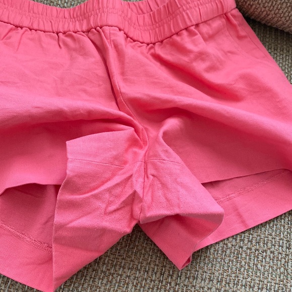 J.Crew Factory Coral Pull-On Shorts Size 8 - Picture 3 of 3